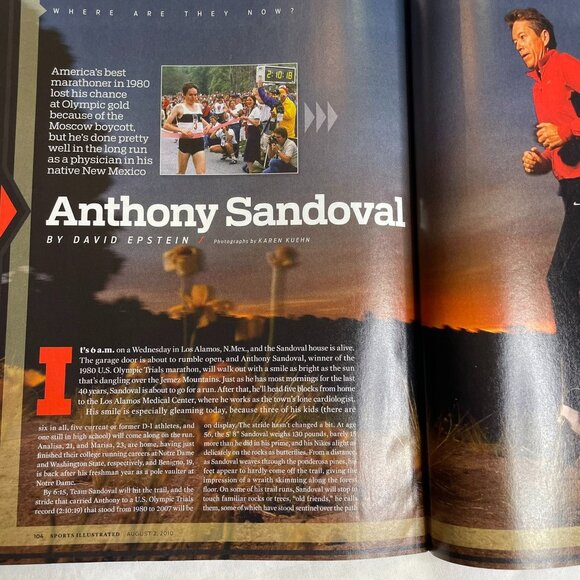 Sports Illustrated Magazine u August 2 - 9 2010 Vol 113 No 4 Where Are They Now - Picture 11 of 11